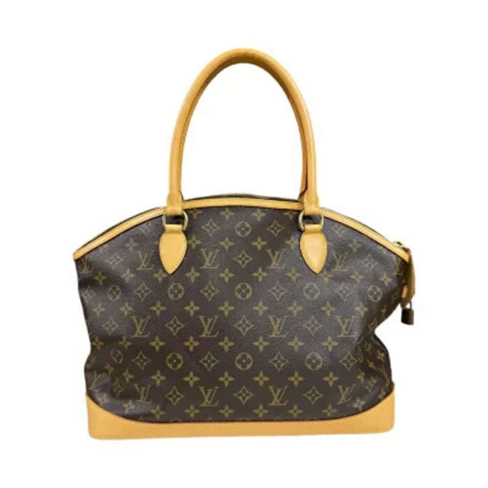 Louis Vuitton Lockit Horizontal Monogram Handbag Canvas Brown - Picture 3 of 8
